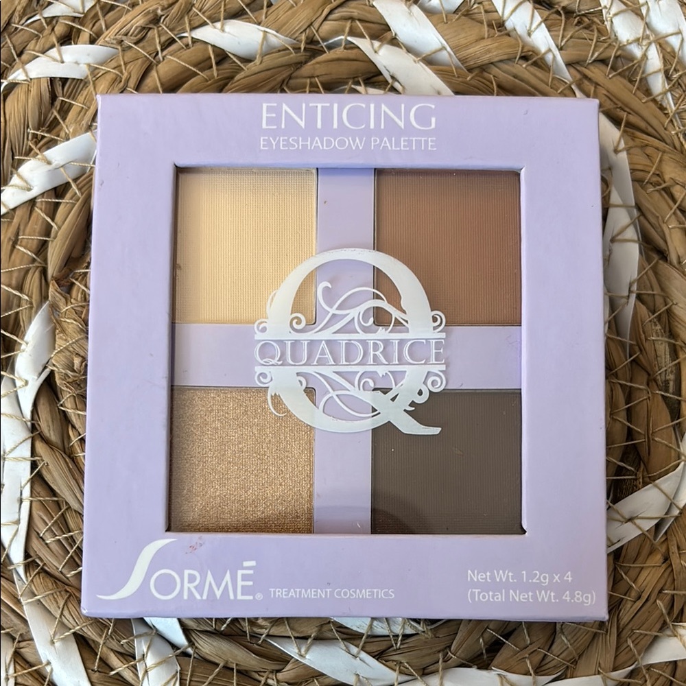 Sorme Quadric Eyeshadow Palette